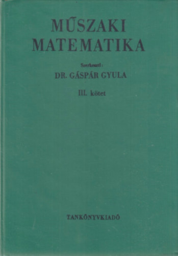 M�szaki matematika III.