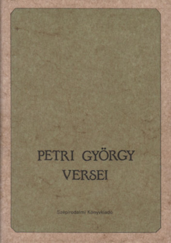 Petri Gy�rgy - Petri Gy�rgy versei