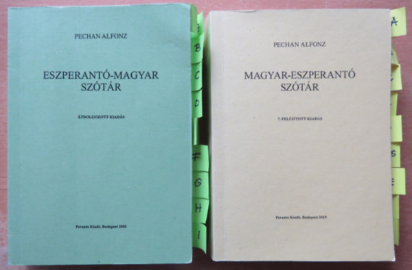 Eszperant�-magyar / magyar-eszperant� sz�t�r (Kissz�t�r sorozat)