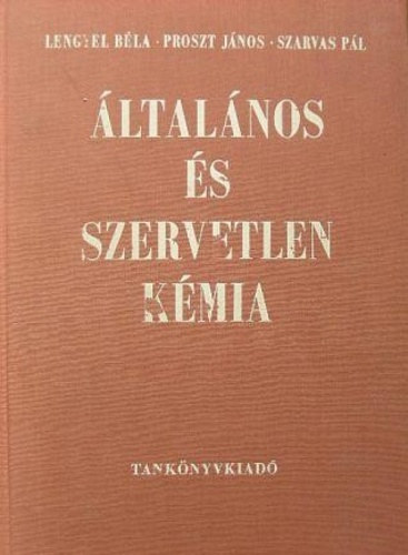 �ltal�nos �s szervetlen k�mia
