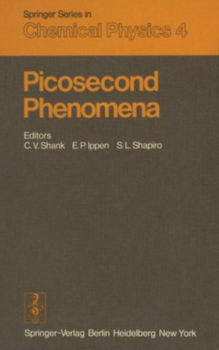 Picosecond Phenomena - Chemical Physics 4