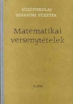Matematikai versenyt�telek II. (1929-63. �vi versenyek)