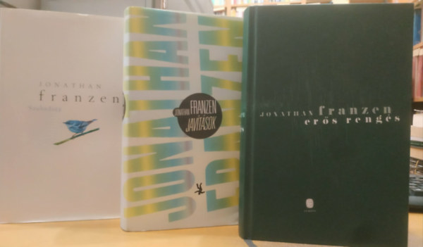 3 db Jonathan Franzen: Szabads�g + Jav�t�sok + Er�s reng�s