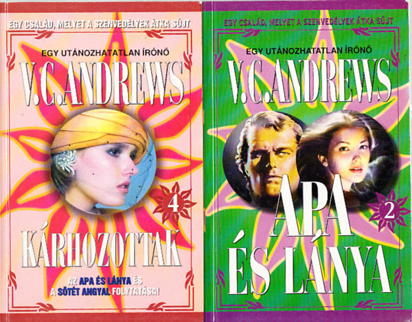 V. C. Andrews - Krhozottak + Apa s lnya (2 m)