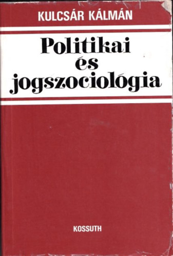 Politikai s jogszociolgia (dediklt)