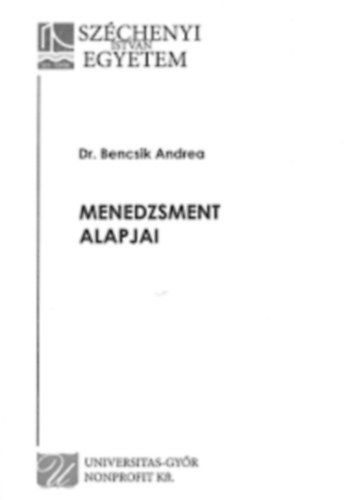 A menedzsment alapjai