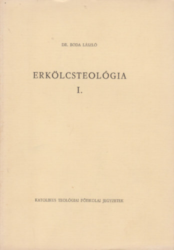 Erklcsteolgia I.