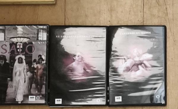 Pier Paolo Pasolini - 3db Pier Paolo Pasolini DVD - Canterbury mesék, Az ezeregyéjszaka virágai, Salo-avagy Sodoma 120 napja