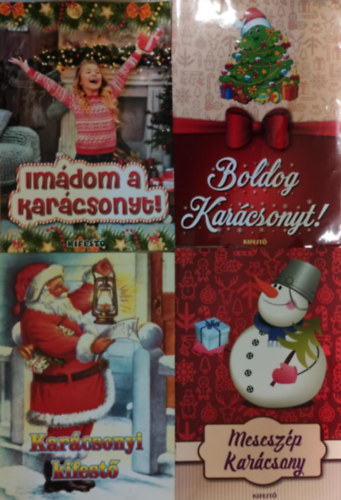 Karcsonyi kifest csomag (4db)