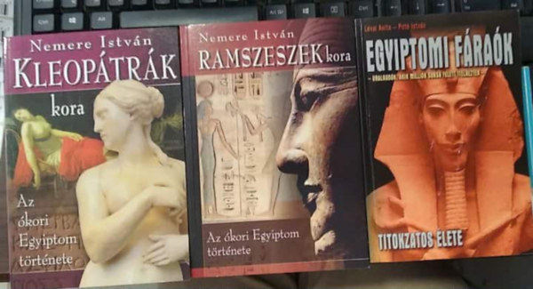 3 db m, mveldstrtnet: Kleoptrk kora+ Ramszeszek kora+ Egyiptomi frak titokzatos lete