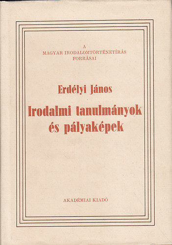 Irodalmi tanulmnyok s plyakpek