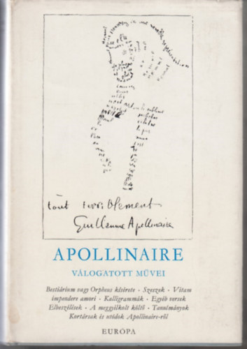 Guillaume Apollinaire v�logatott m�vei