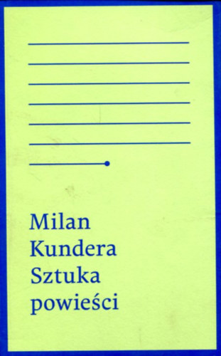 Sztuka powiesci - lengyel kiad�s