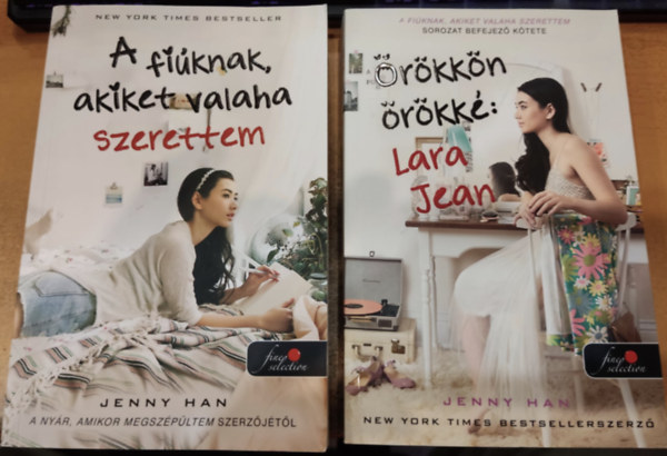 2 db Jenny Han: A fiknak, akiket valaha szerettem + rkkn rkk: Lara Jean