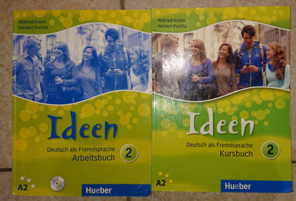 2 db nyelvknyv - Ideen Deutsch als Fremdsprach. Kursbuch  + Arbeitsbuch