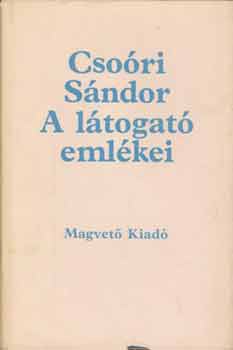 Cso�ri S�ndor - A l�togat� eml�kei