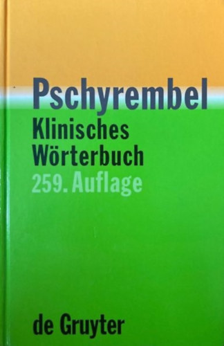 Otto Dornbl�th - Pschyrembel Klinisches W�rterbuch (259. Auflage)