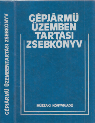 Dr. Cseh Lajos szerk. - Gpjrm zembentartsi zsebknyv