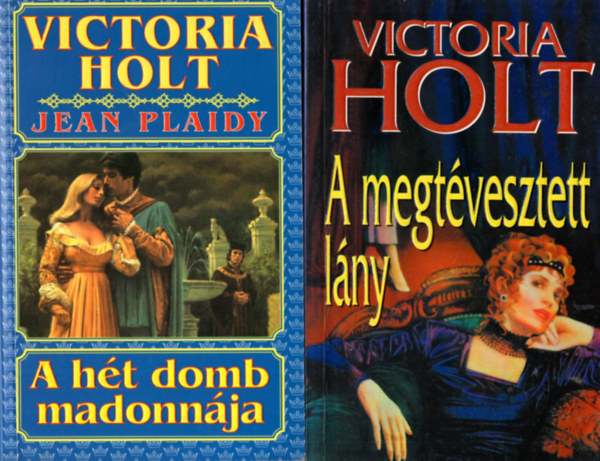 4 db Victoria Holt regny ( egytt ) 1. A fekete opl, 2. A titokzatos asszony, 3. A megtvesztett lny, 4.A ht domb madonnja