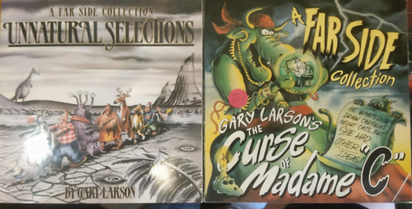 2 db A Far Side Collection: Unnatural Selections + The Curse of Madame "C"