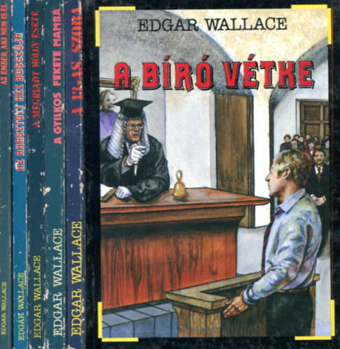 6 db Edgar Wallace ktet: