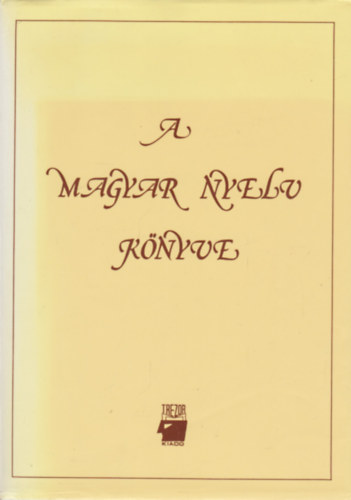 A magyar nyelv knyve