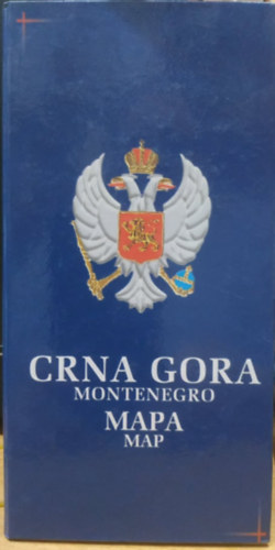 CRNA GORA - Montenegro Mapa, Map (Evrogeomatika)