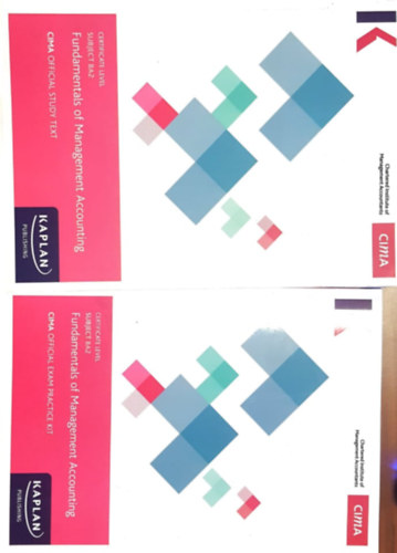 Fundamentals of Management Accounting - CIMA official study text and exam practice kit