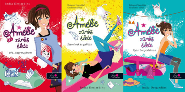 Amlie zrs lete sorozat 1-3. (Uf... vagy majdnem! / Szerelmek s galibk / Nyri bonyodalmak)