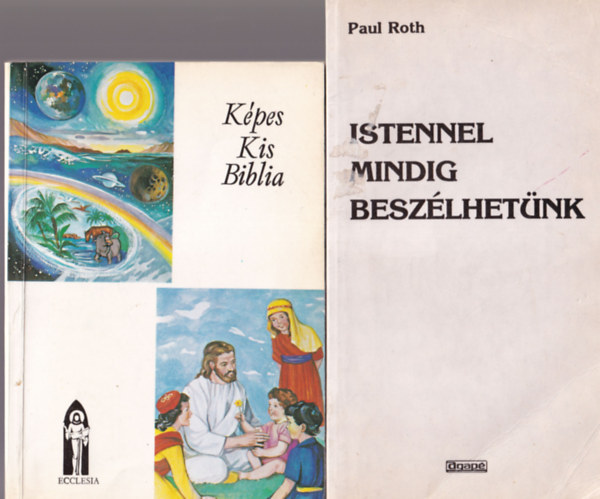 4 db vallsi knyv ( egytt ) 1. Kpese Kis Biblia, 2. Istennel mindig beszhetnk, 3. A biblia fldjn, 4. Krisztus legendk