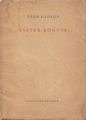 Eszter knyve (dediklt)