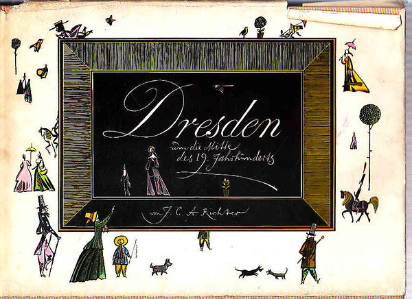 J. C. A. Richter - Dresden um die Mitte des 19. Jahrhunderts