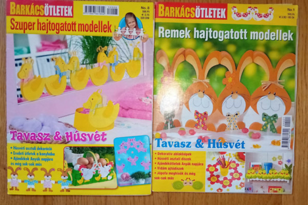 Bark�cs�tletek : Remek  hajtogatott modellek (2 db)