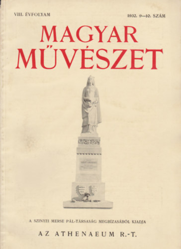 Magyar mvszet VIII. vf. 1932. 9-10. szm