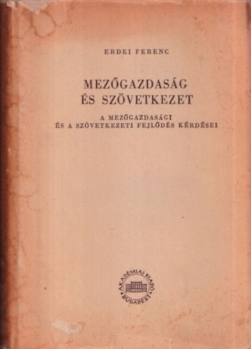 Mez�gazdas�g �s sz�vetkezet