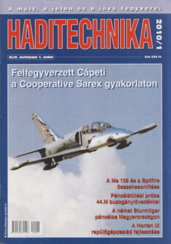 Haditechnika XLIV. vfolyam 2010/1-6. (hiny: 3. lapszm) (5 db)