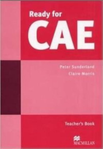 Ready for CAE: Teacher's Book