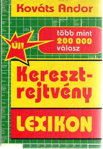 Kov�ts Andor - �j keresztrejtv�ny lexikon