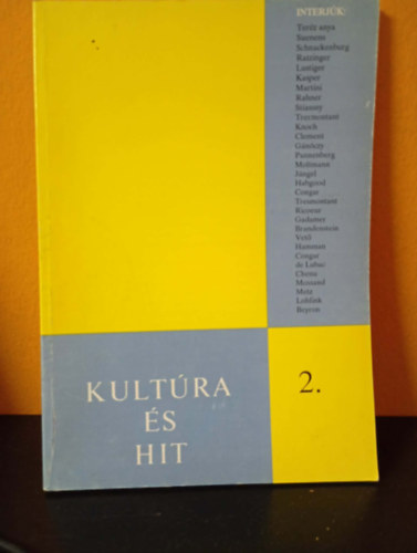 Kult�ra �s hit - besz�lget�sek - 2. f�zet