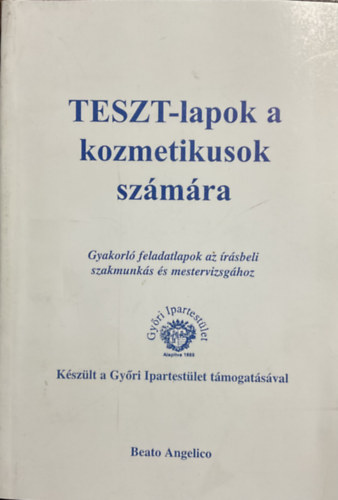 TESZT-lapok a kozmetikusok sz�m�ra
