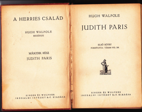 Judith Paris I. (A Herries csald)