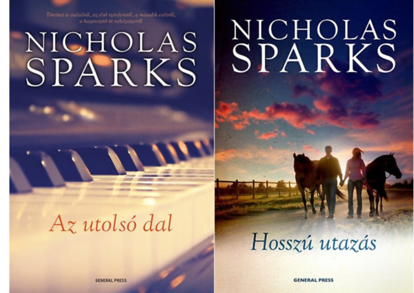 Nicholas Sparks knyvcsomag