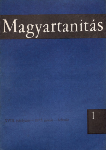 Magyartants 1975/1.,2.,4.-5. szm