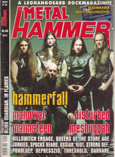 Cseltei Lszl - Metal Hammer 2002/11