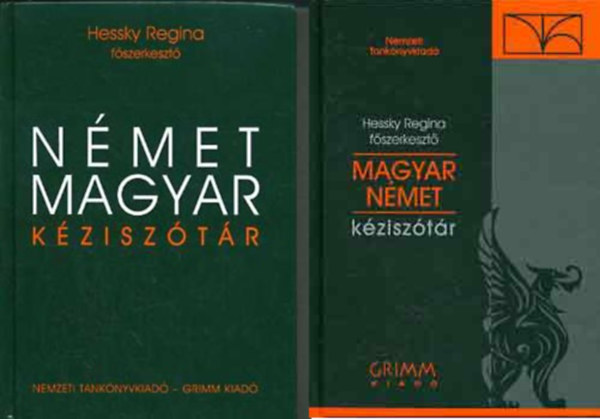Nmet-magyar   kzisztr /   Magyar-nmet kzisztr - 56418  ( 2 ktet )
