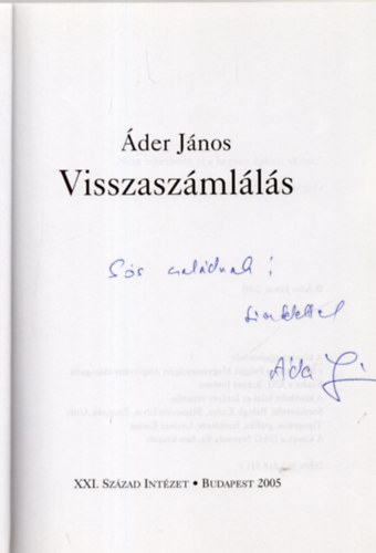 Visszaszmlls (Dediklt)