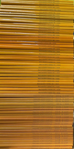 Magyar K�nyvszemle 2005-2018-ig teljes �vfolyyam + 2019 1 �s 2. sz�m (58 db k�tet)