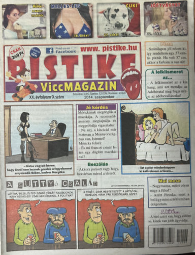 Pistike 2014. szeptember - XX. �vfolyam 9. sz�m
