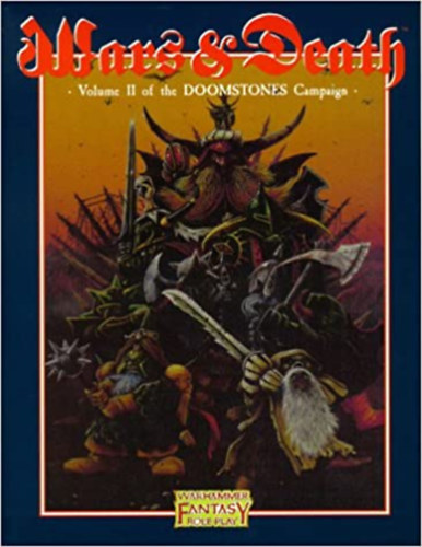 Basil Barret Simon Forrest - Wars & Death - DOOMSTONES - Warhammer Fantasy Role Play