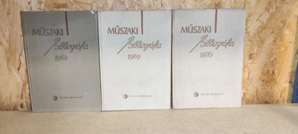 Mszaki bibliogrfia 1968-1970 (hrom ktet)